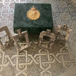 Marble case as it is with 4 Mini Persepolis frames