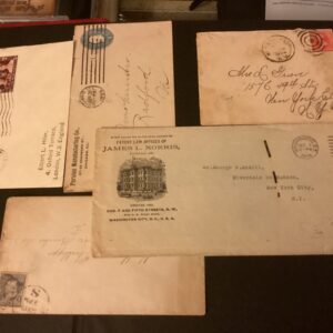 very old U.S.A Stamps on Envelopes