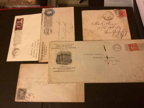 very old U.S.A Stamps on Envelopes