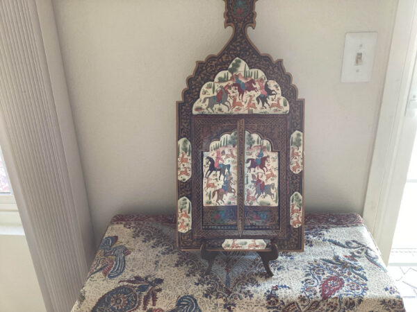 persian Miniature gated Mirror