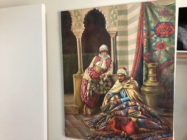 Persian Rug merchant / No Frame