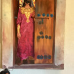 " Bandari female " hand painted No frame