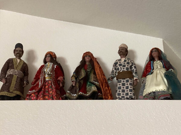 Genuine folklore dressing on Mummified Dolls