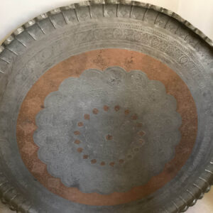 Persian copper Tray heavy 3 feet diameter
