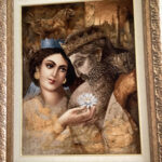Cyrus the Great handmade Framed Rug