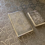 Pure 2 silver cigarette cases Made in Isphahan