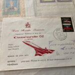 Commemorative of M.R. Pahlavi Flight with Concord