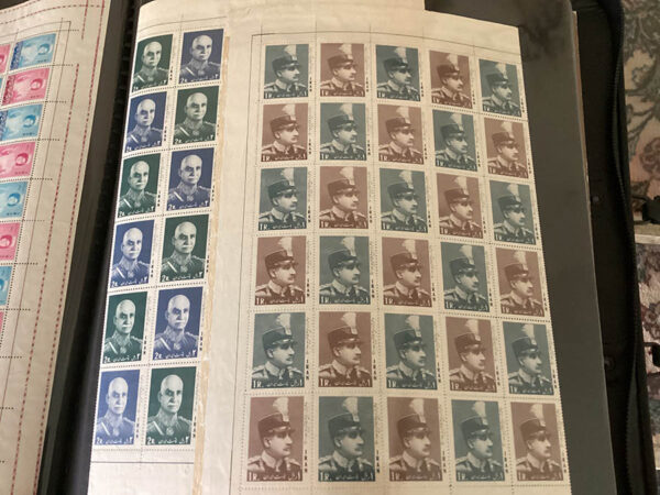 Rare Stamps of the coronation of Reza Shah the Great