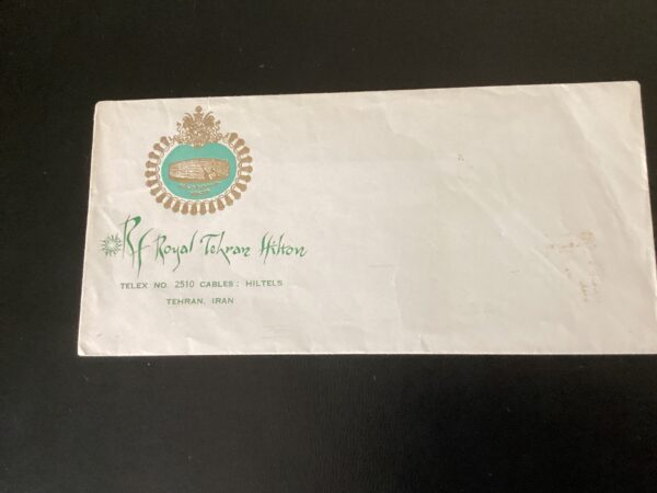 Royal Tehran Hilton Collective Envelop